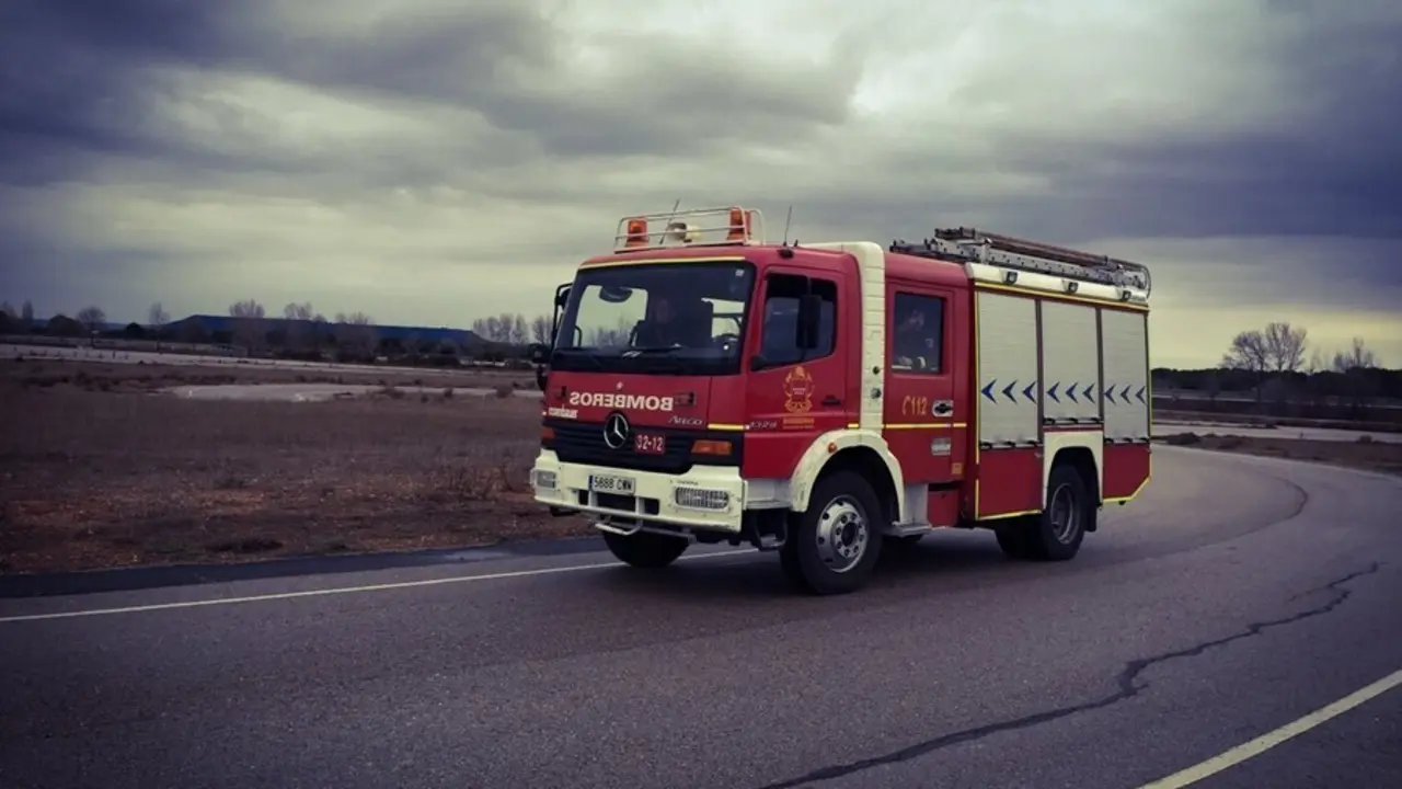 Archivo - Imagen de recurso de un coche de Bomberos.