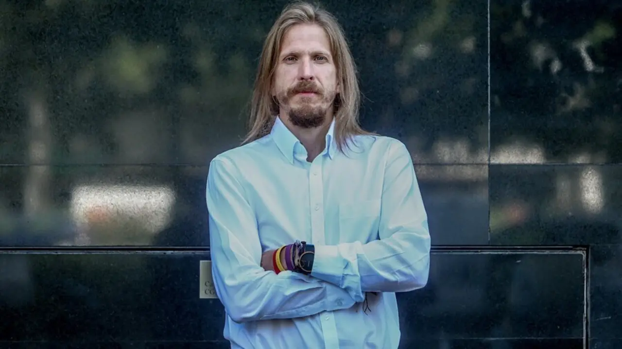 El coordinador general de Podemos en Castilla y Le&oacute;n, Pablo Fern&aacute;ndez 