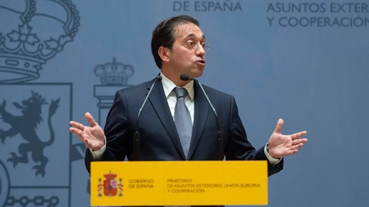 El ministro de Asuntos Exteriores, Uni&oacute;n Europea y Cooperaci&oacute;n, Jos&eacute; Manuel Albares