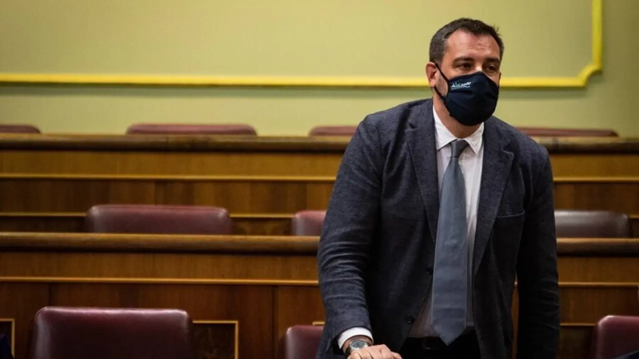 Archivo - El diputado de Ciudadanos en el Congreso Ignacio L&oacute;pez-Bas.