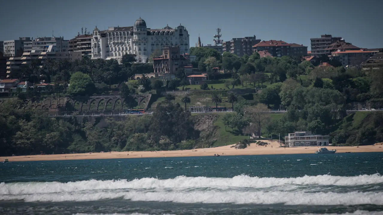 Vista de la zona de Castelar en Santander. / Hardy