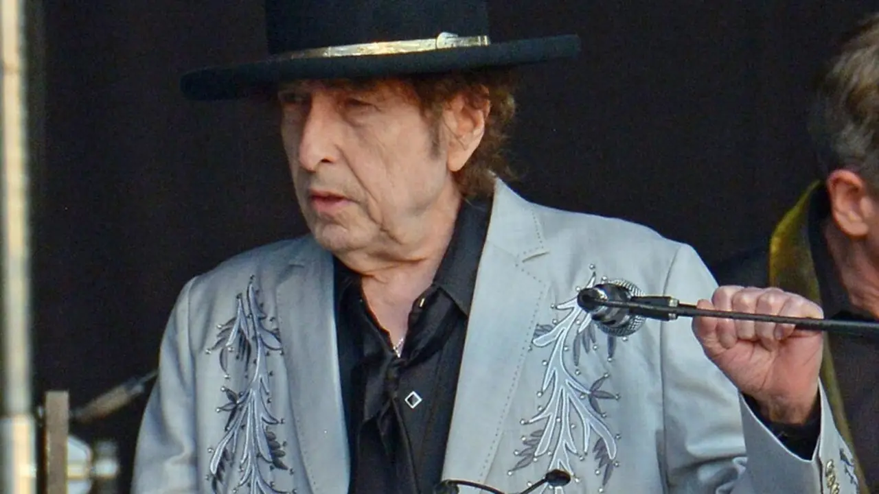 Bob Dylan performing in Hyde Park on July 12 2019 in London, England