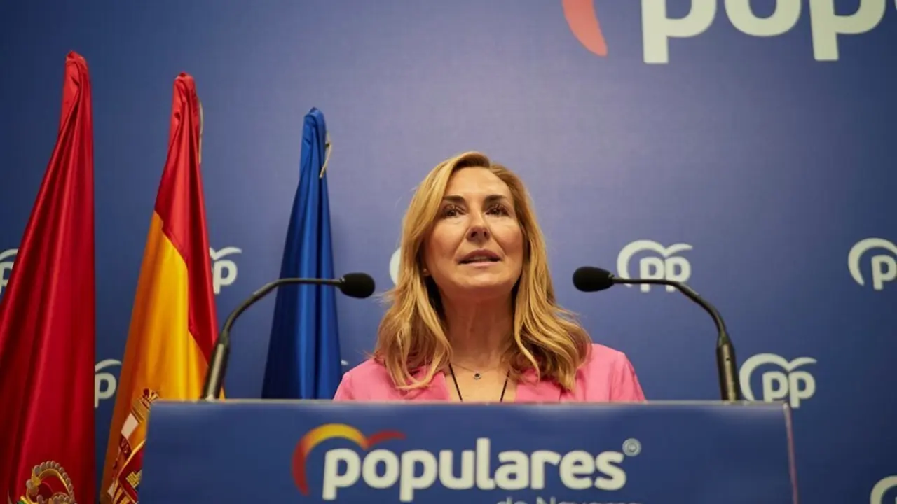 Archivo - Imagen de archivo de la vicesecretaria de Organizaci&oacute;n del PP, Ana Beltr&aacute;n, en rueda de prensa