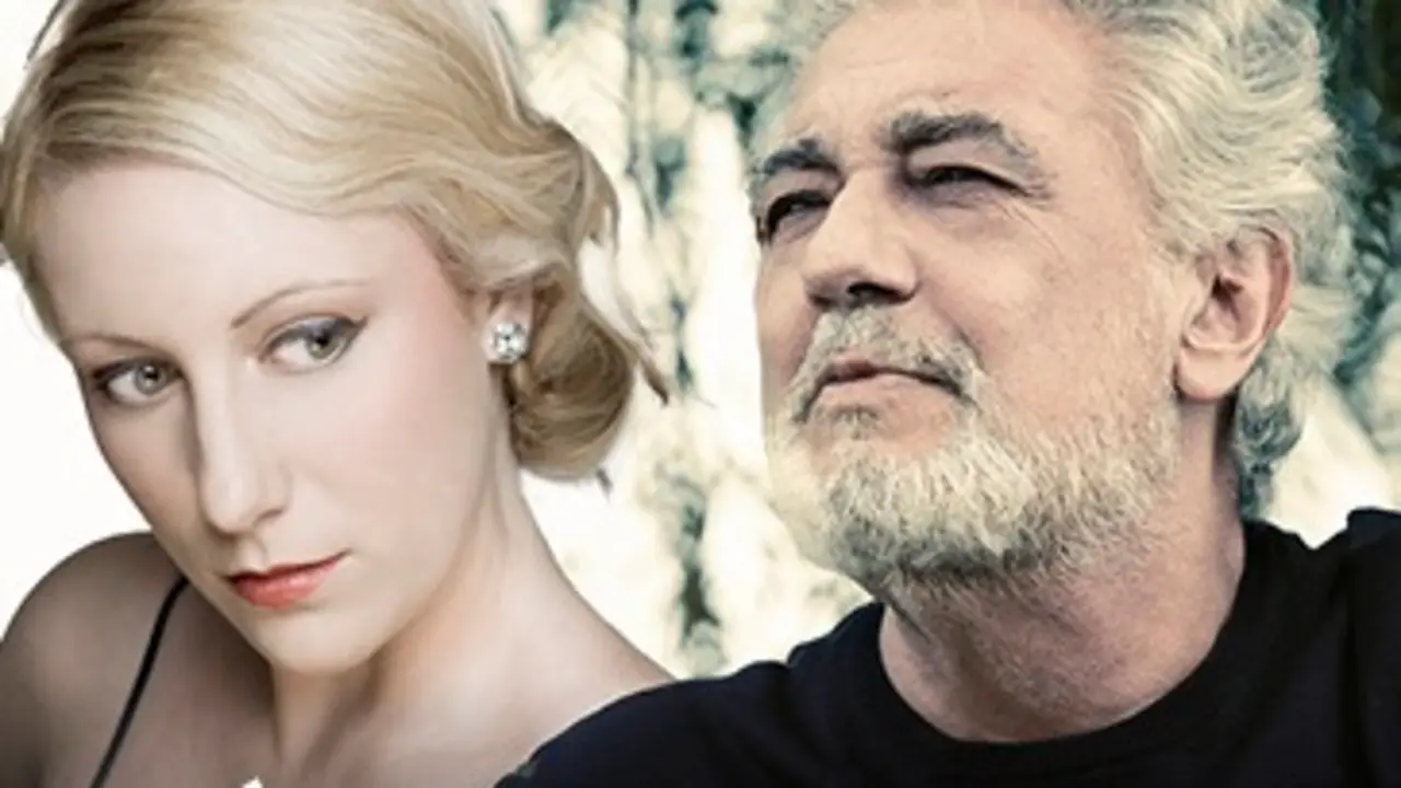 Cartel de Pl&aacute;cido Domingo y Saioa Hern&aacute;ndez en Starlite