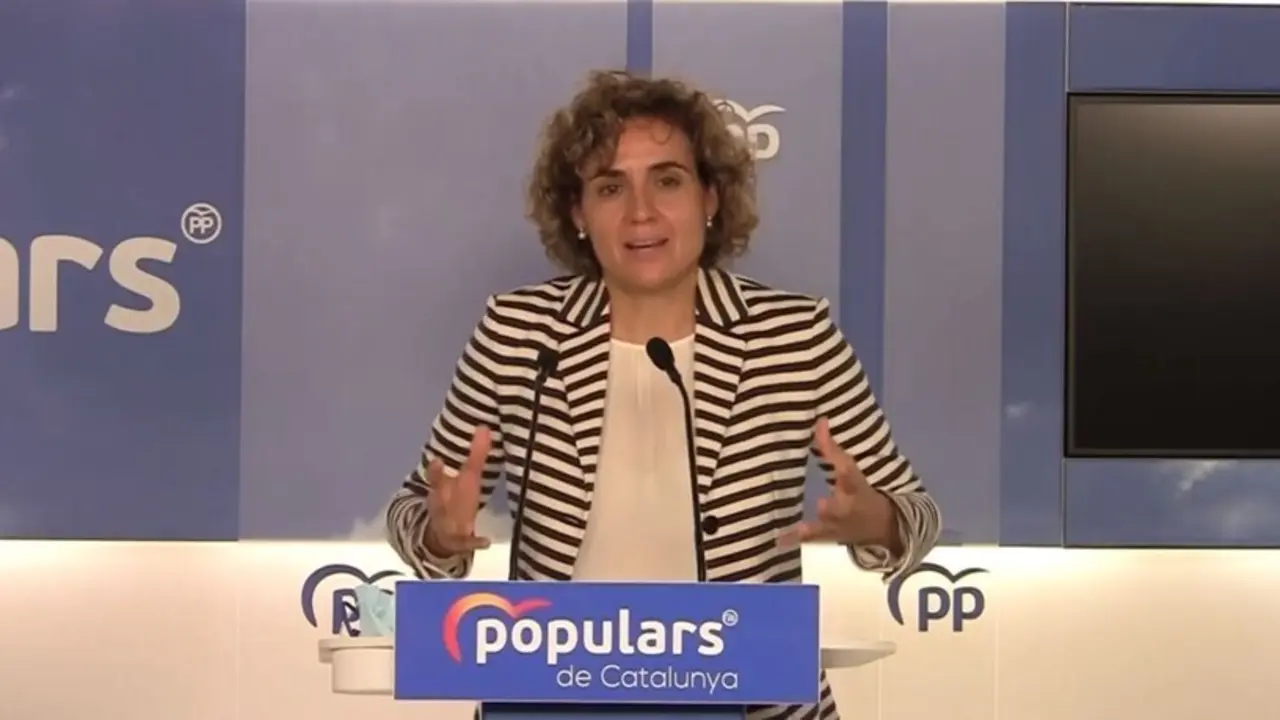 La portavoz del PP en el Parlamento Europeo, Dolors Montserrat.