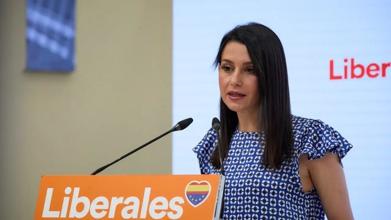 La presidenta de Ciudadanos, In&eacute;s Arrimadas.