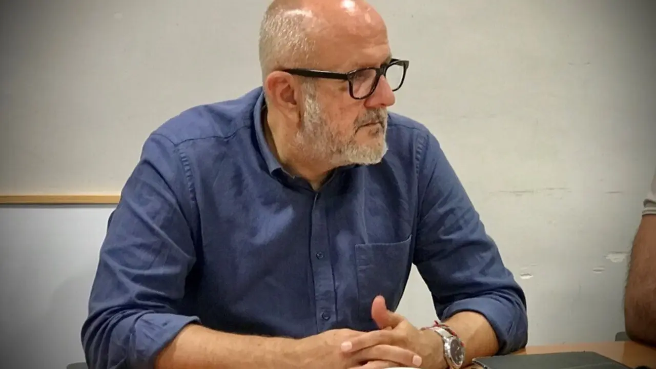Archivo - El portavoz de M&Eacute;S per Mallorca, Miquel Ensenyat.