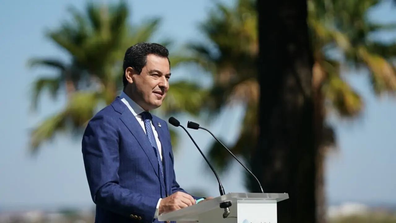 El presidente de la Junta, Juanma Moreno, en una imagen de 28 de julio.