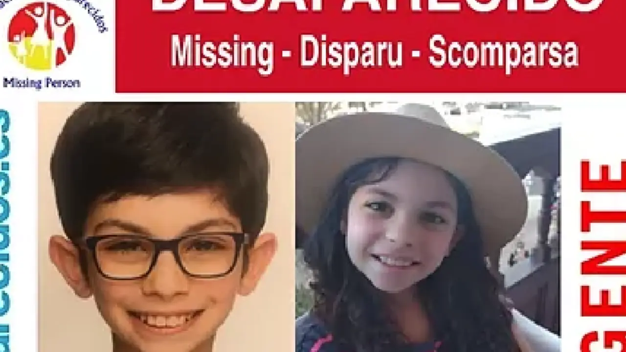 Los ni&ntilde;os, Kristian y Amantia Toska, desaparecieron el pasado 17 de enero en Tenerife.SOS DESAPARECIDOS
