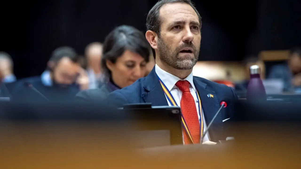 Archivo - El eurodiputado de Cs Jos&eacute; Ram&oacute;n Bauz&aacute;