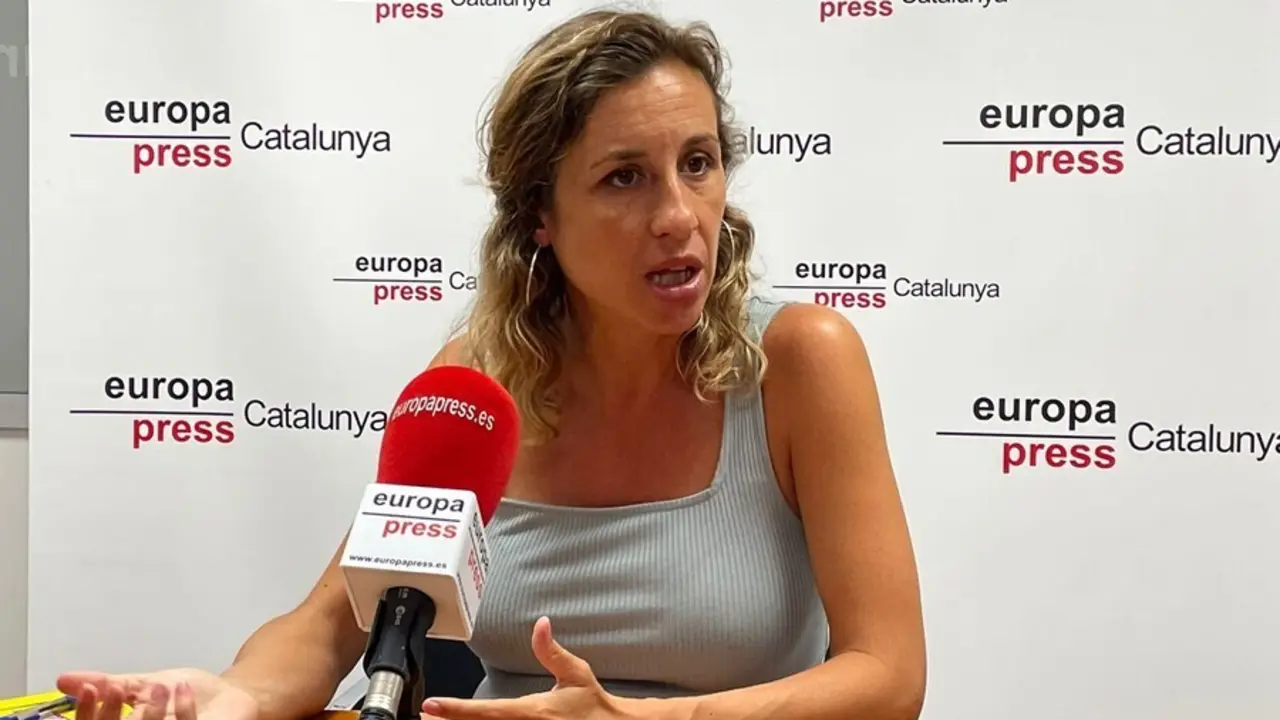 La diputada de la CUP en el Parlament Laia Estrada