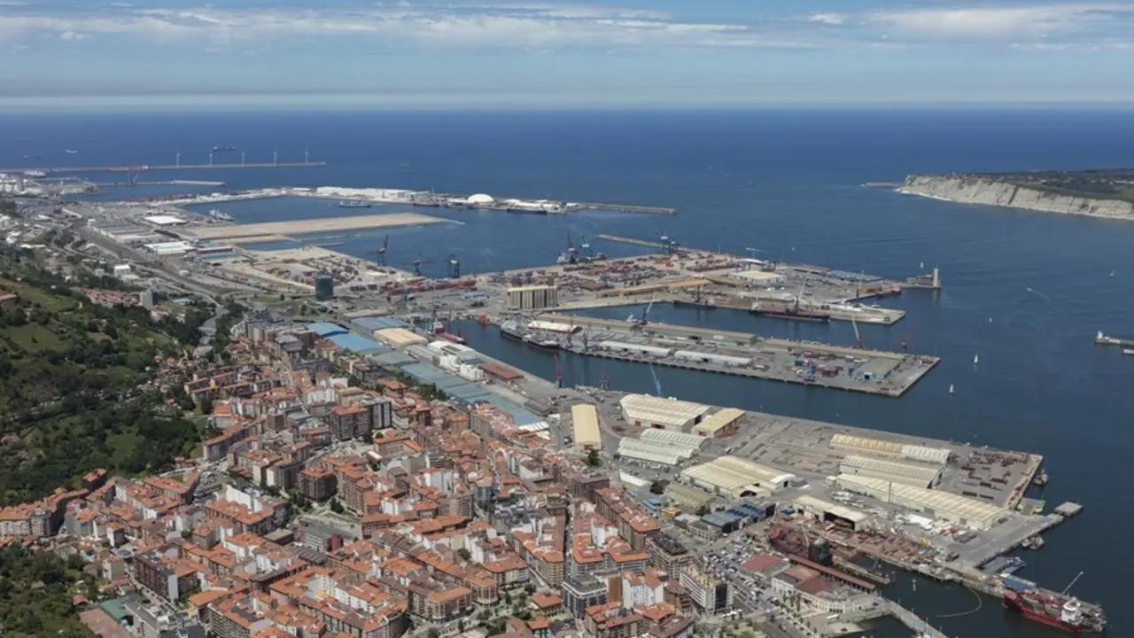 Archivo - Vista del Puerto de Bilbao