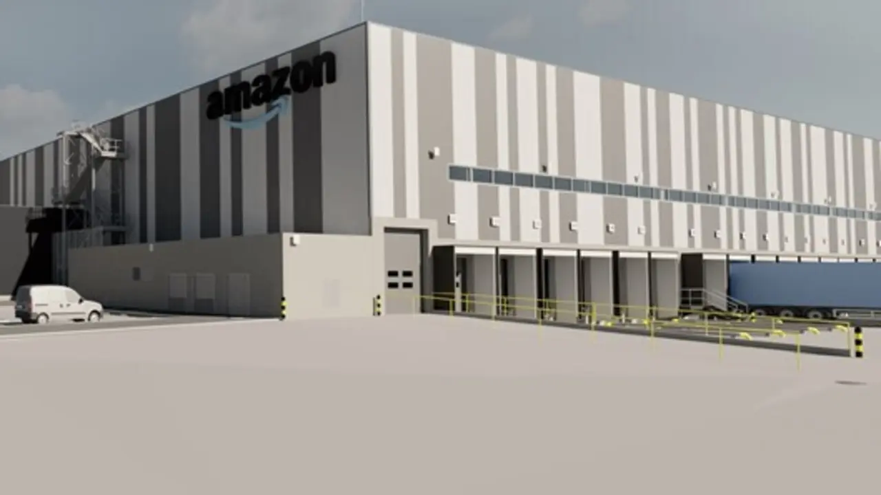 Archivo - Centro de distribuci&oacute;n de Amazon en Barcelona