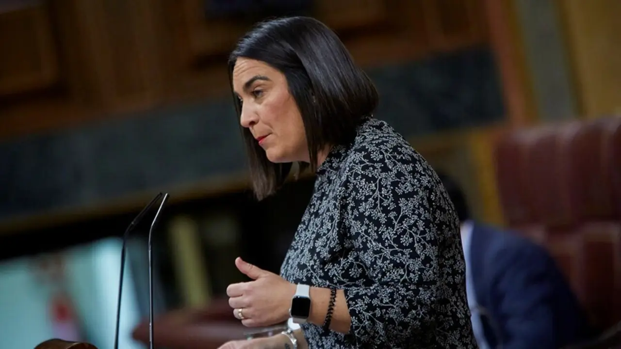 Archivo - La diputada de Cs, Mari Carmen Mart&iacute;nez Granados, interviene durante una sesi&oacute;n plenaria en el Congreso de los Diputados