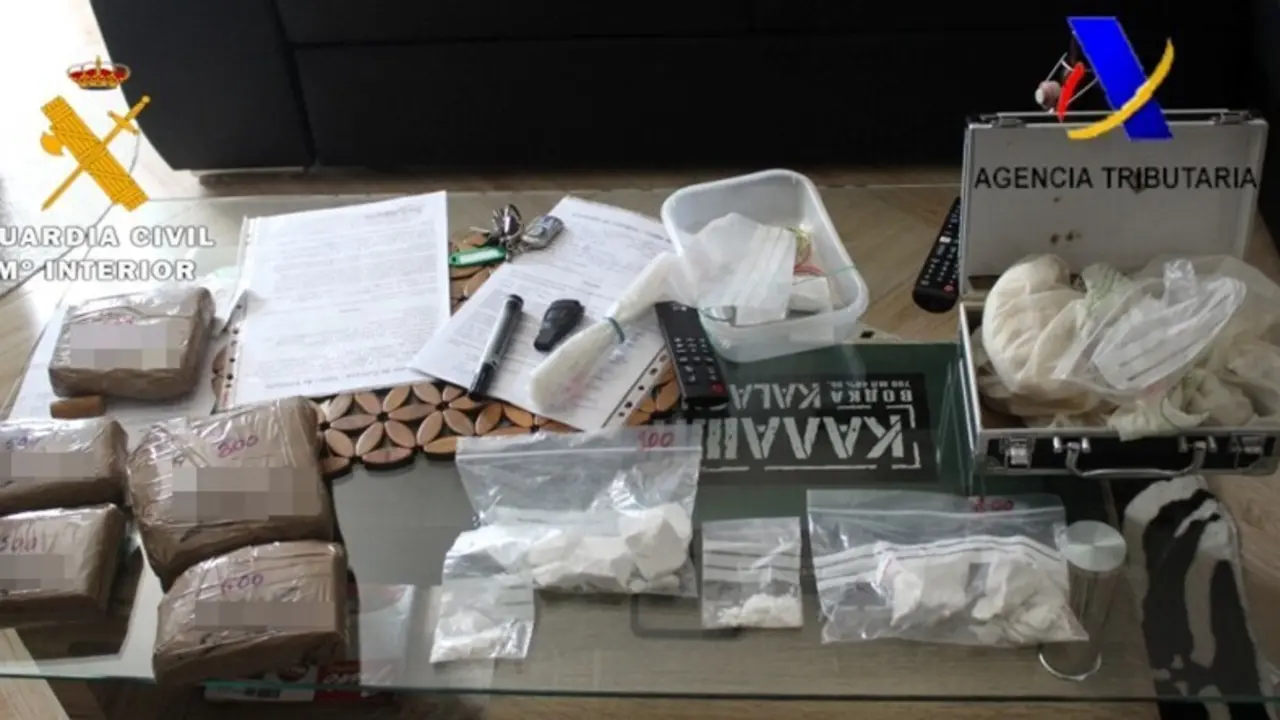 Droga incautada en la operaci&oacute;n