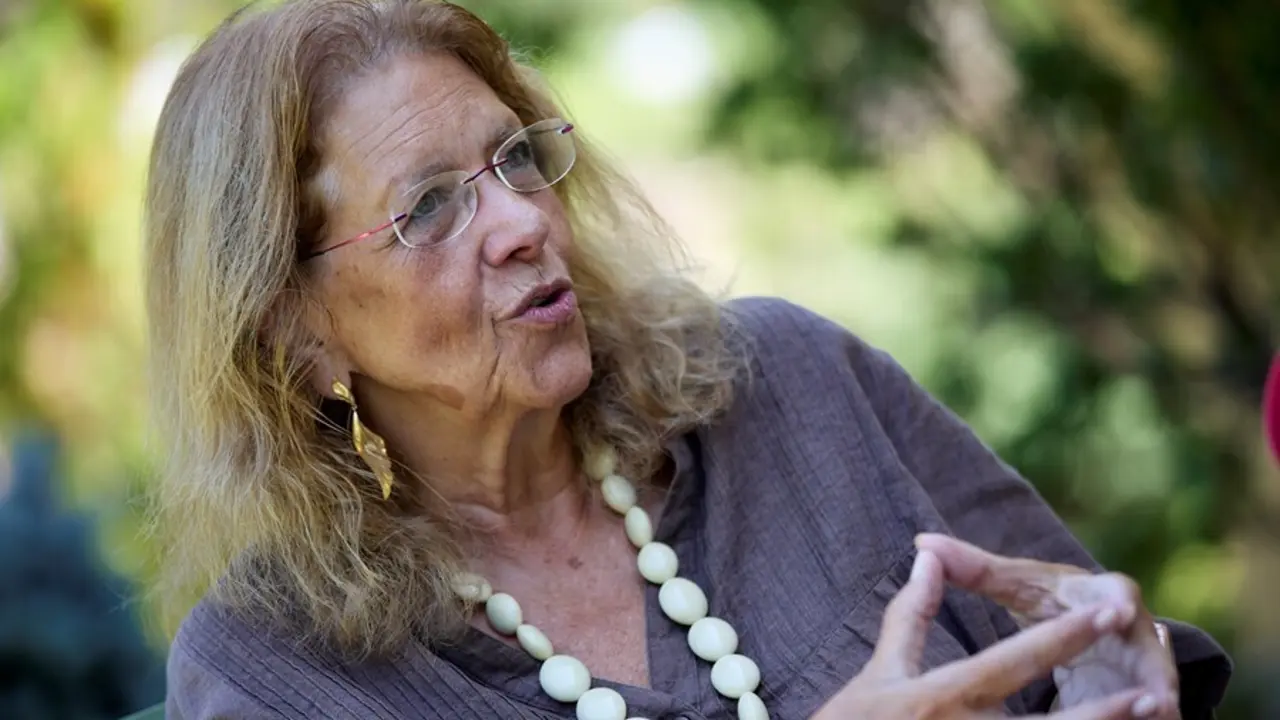 La vicesecretaria de Sectorial del PP, Elvira Rodr&iacute;guez, durante una entrevista con Europa Press.