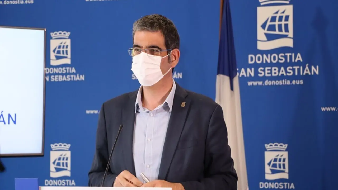 Archivo - El alcalde de San Sebasti&aacute;n, Eneko Goia