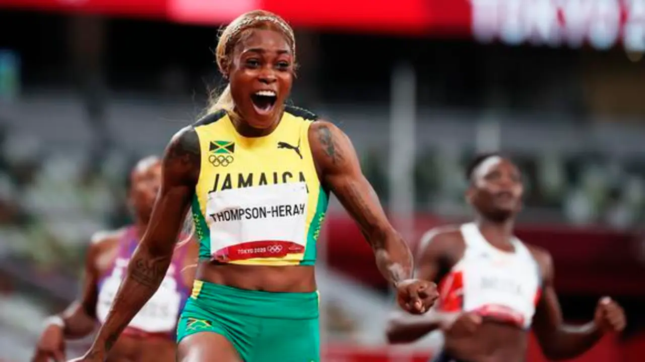 La jamaicana Elaine Thompson-Herah.