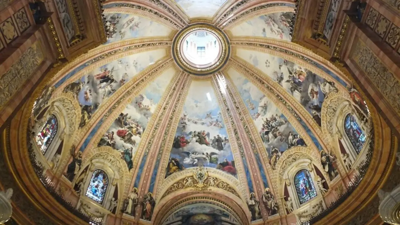 C&uacute;pula de la Real Bas&iacute;lica de San Francisco el Grande