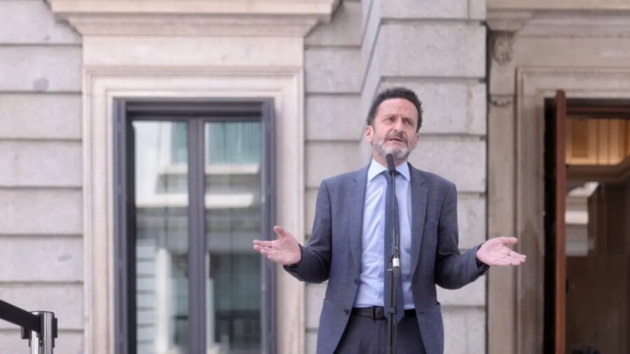 Archivo - El vicesecretario general de Ciudadanos y portavoz adjunto en el Congreso de los Diputados, Edmundo Bal.