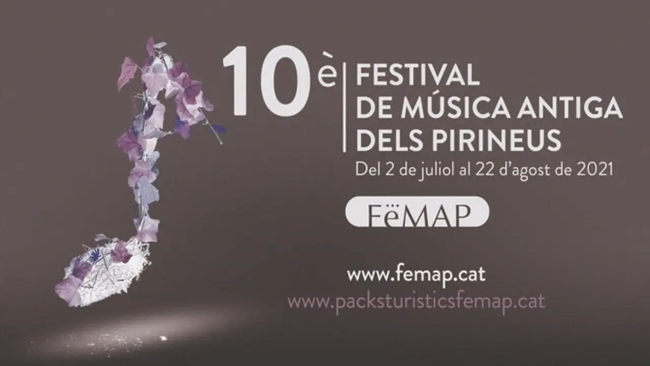 Archivo - Cartel del d&eacute;cimo Festival de M&uacute;sica Antiga dels Pirineus