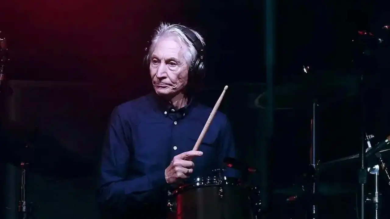 Charlie Watts, emblem&aacute;tico bater&iacute;a de 'The Rolling Stones'.