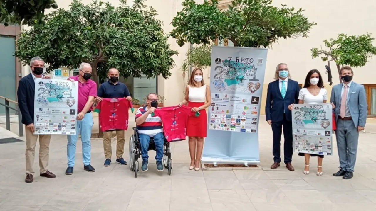 Presentaci&oacute;n del V Reto Solidario organizado por el Banco de Libros de T&iacute;jola (Almer&iacute;a).