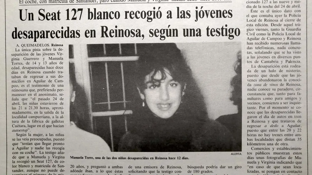 El Juzgado reabre el caso de las ni&ntilde;as de Aguilar desaparecidas en 1992