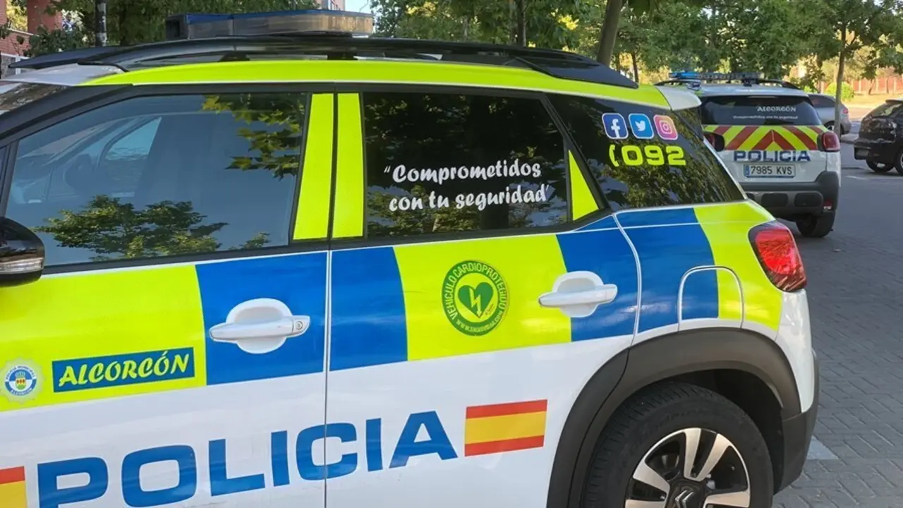 Veh&iacute;culo de la Polic&iacute;a Local de Alcorc&oacute;n