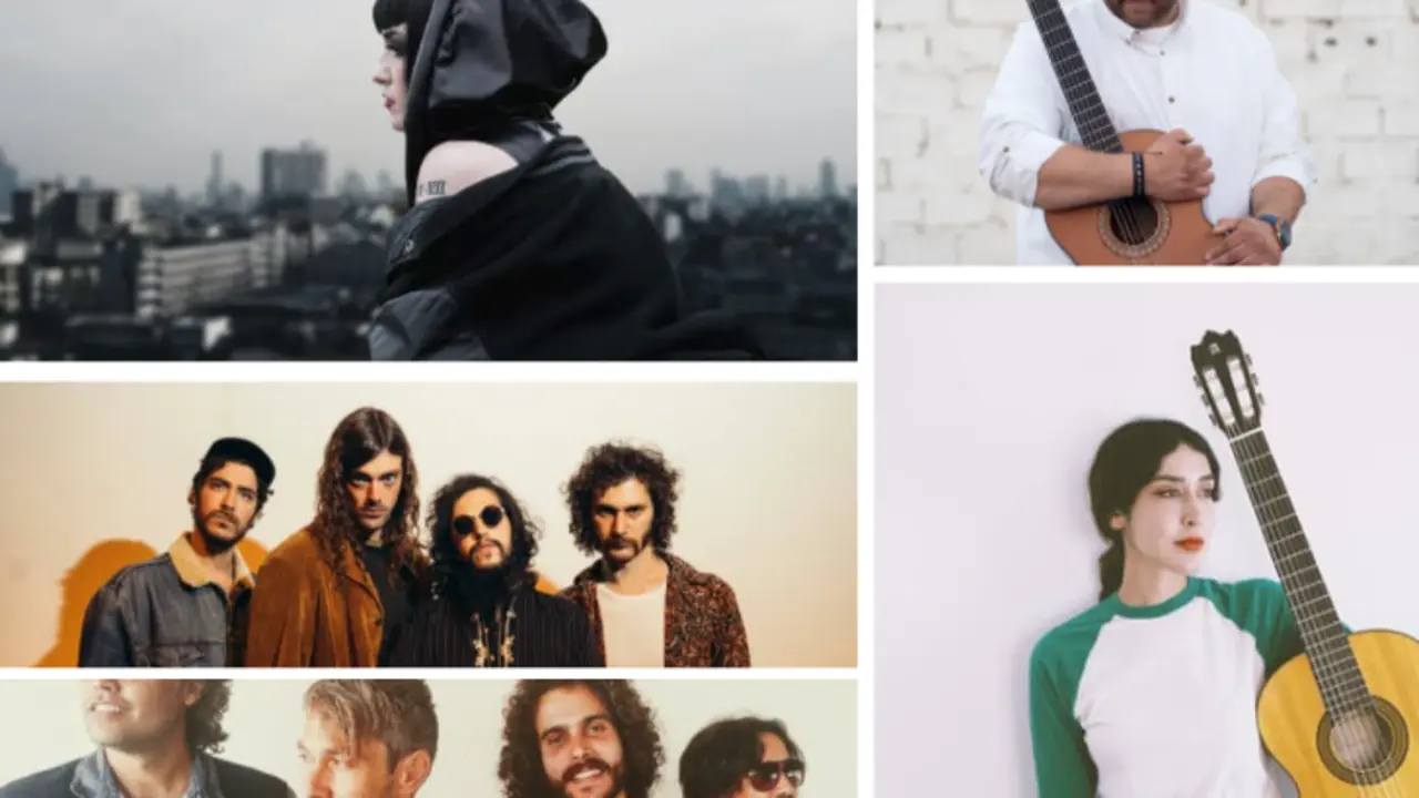 Los artistas que actuar&aacute;n en 'Las noches Raqueras'.