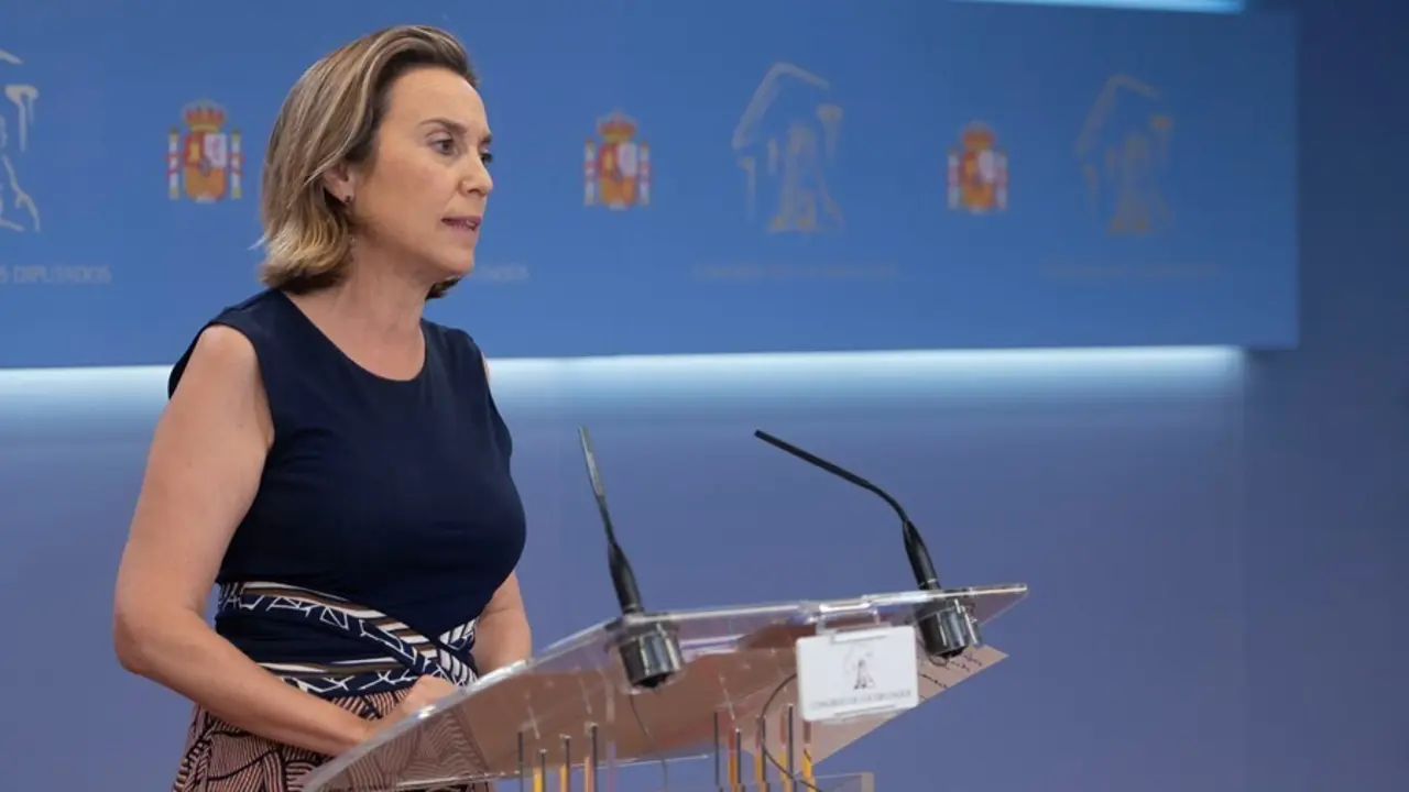 Archivo - La portavoz del PP en el Congreso de los Diputados, Cuca Gamarra.