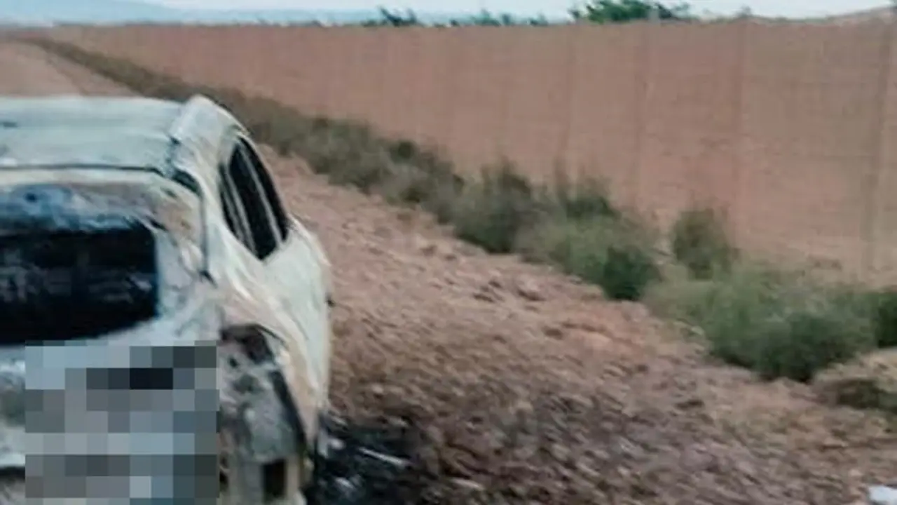 Coche donde apareci&oacute; el cad&aacute;ver
