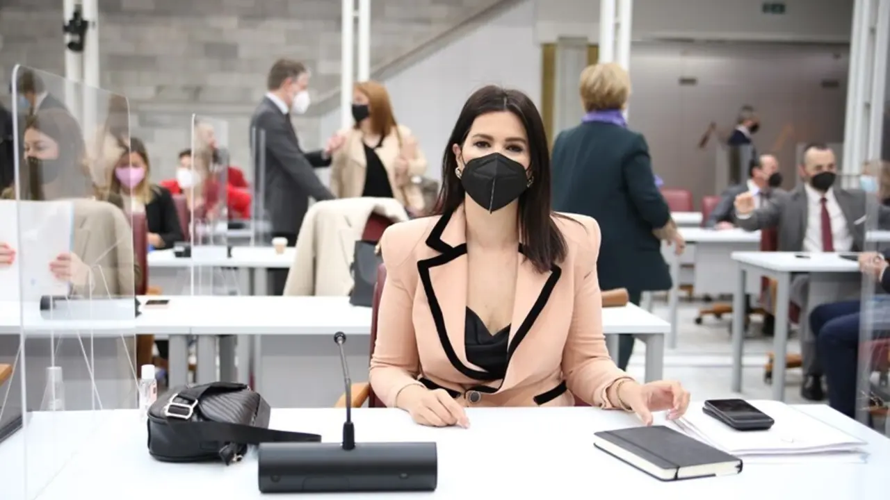 La portavoz del Partido Popular, Miriam Guardiola
