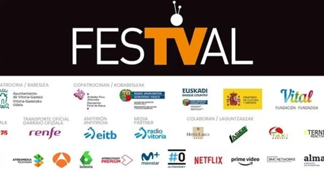 Cartel del Festival de Televisi&oacute;n de Vitoria-Gasteiz