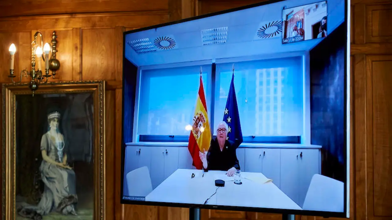 Manuel Castells, Ministro de Universidades. / Juan Manuel Serrano Arce