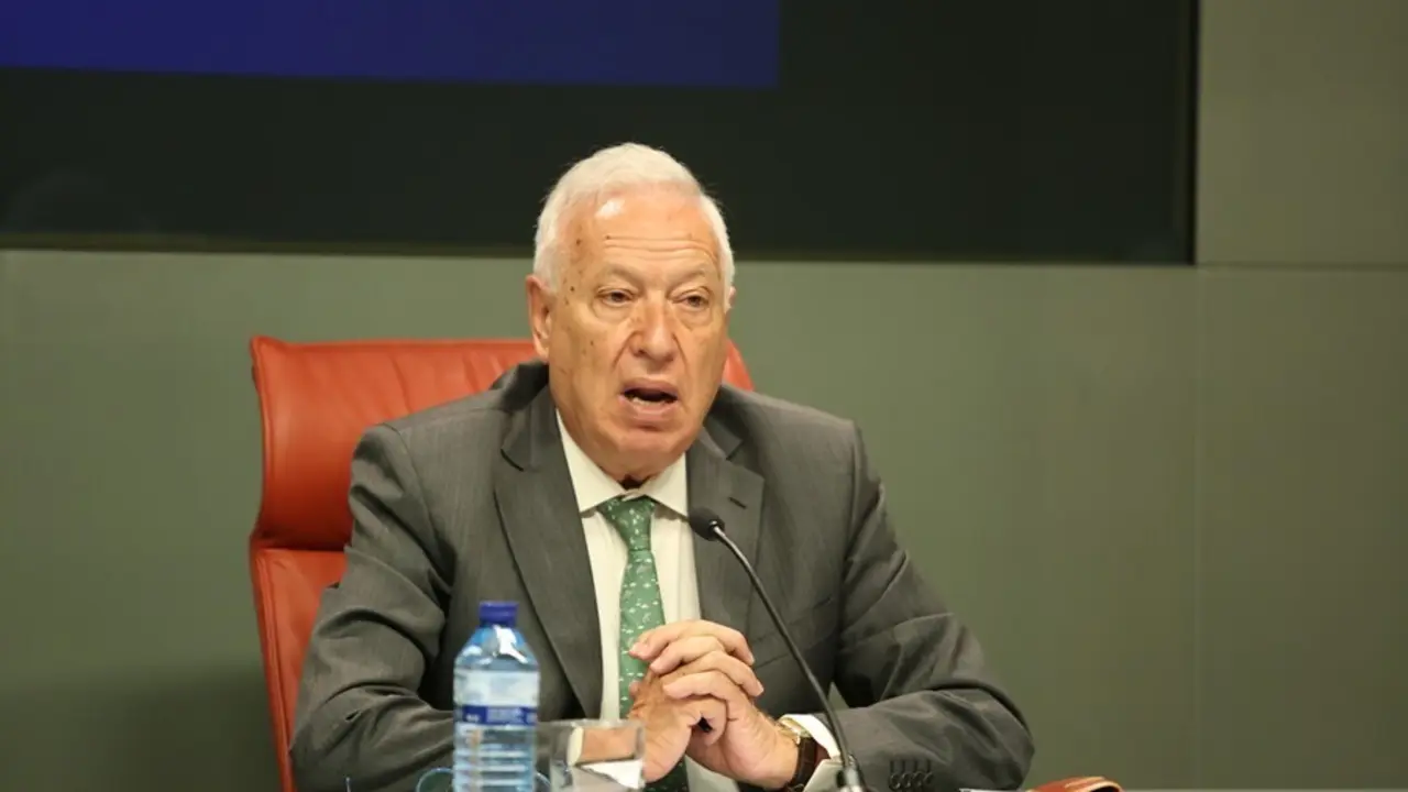 Archivo - El eurodiputado del PP y exminsitro de Asuntos Exteriores Jos&eacute; Manuel Garc&iacute;a Margallo.