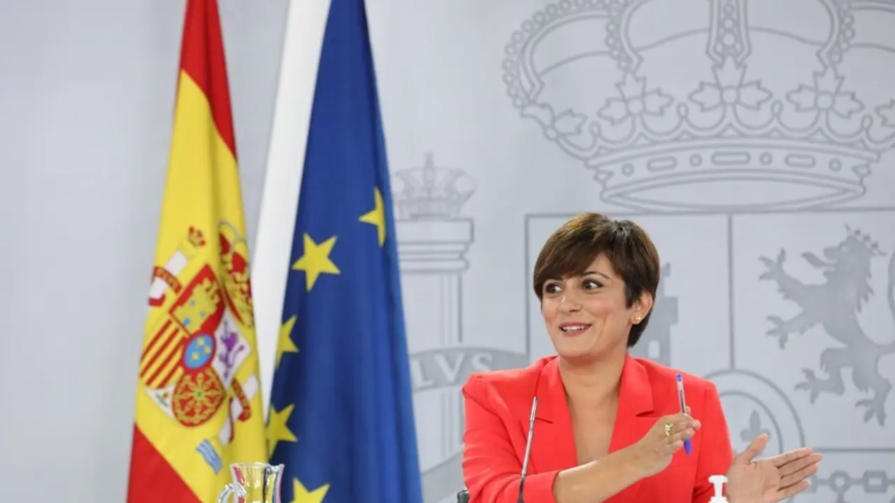 La ministra Portavoz, Isabel Rodr&iacute;guez
