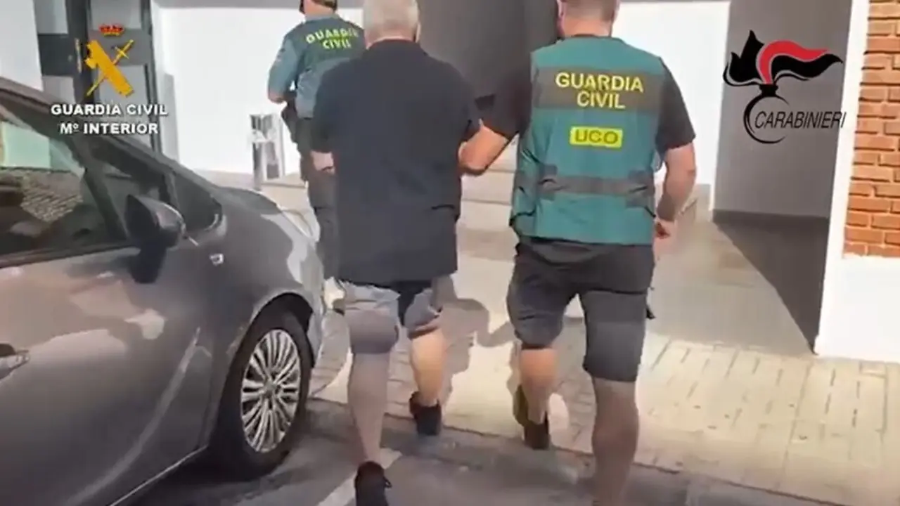 Detenci&oacute;n dentro de la operaci&oacute;n Tricolore-Sentinella