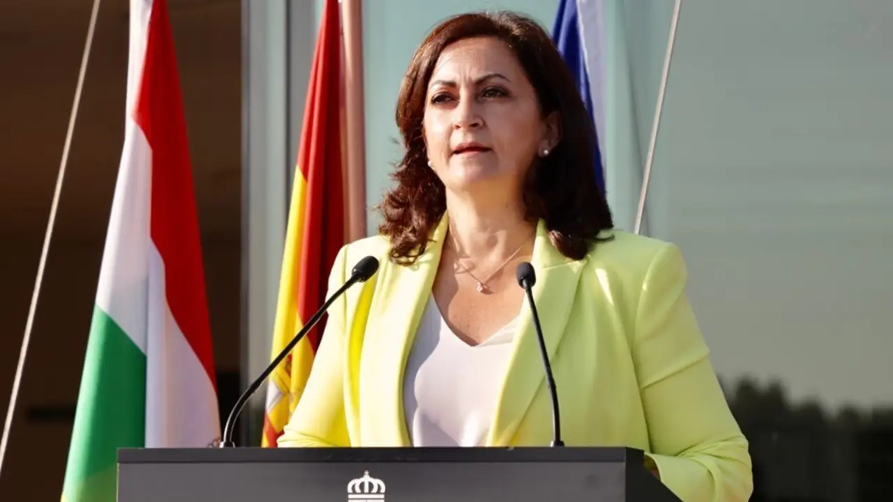 La presidenta del Gobierno riojano, Concha Andreu