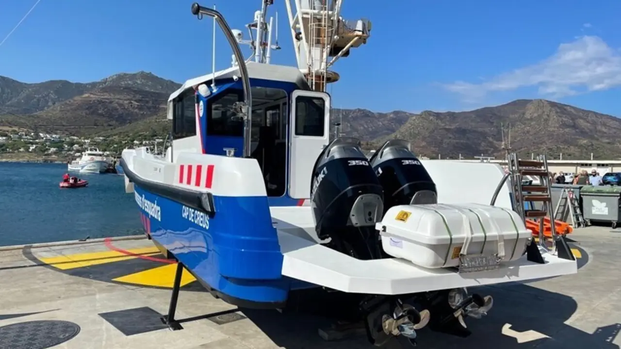 Imagen de la nueva embarcaci&oacute;n 'Cap de Creus'