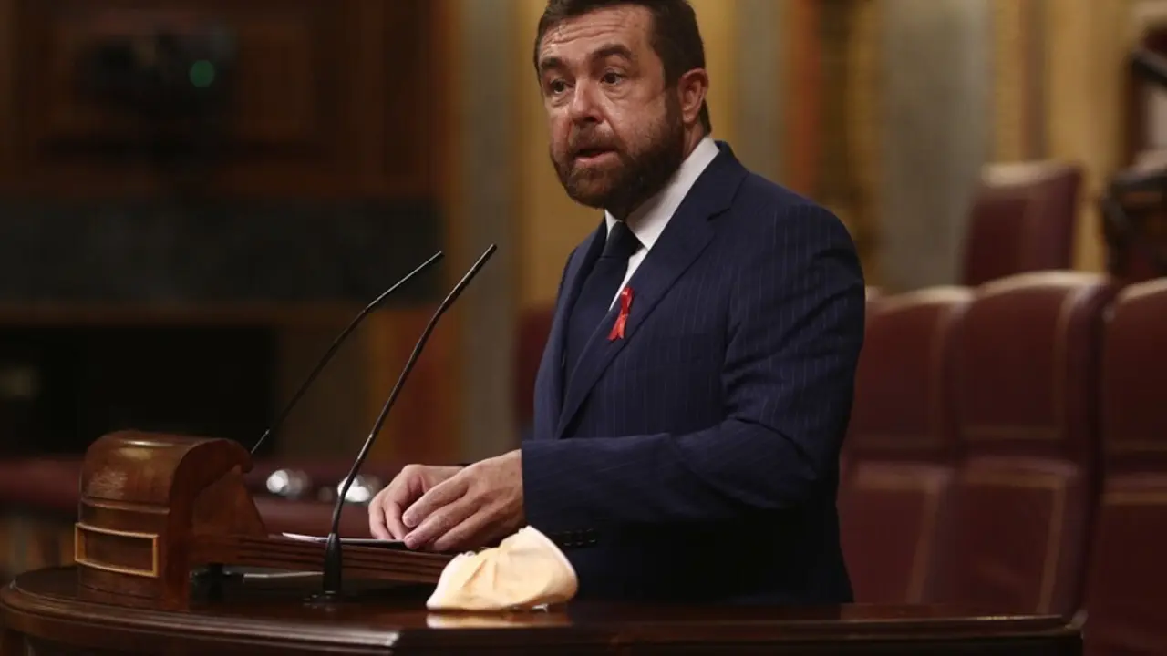 Archivo - El diputado de Ciudadanos, Miguel Guti&eacute;rrez 