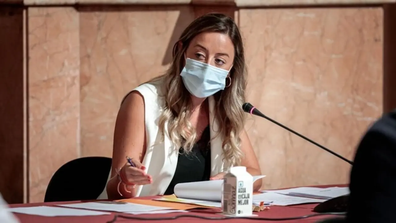 Archivo - La diputada de Cs en la Diputaci&oacute;n de Valencia, Roc&iacute;o Gil