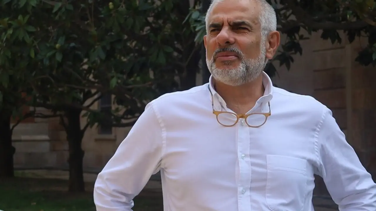 El l&iacute;der de Cs en Catalunya, Carlos Carrizosa, en una entrevista de Europa Press.