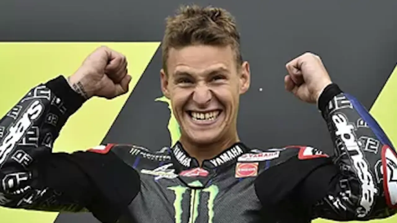 Quartararo en el podio.