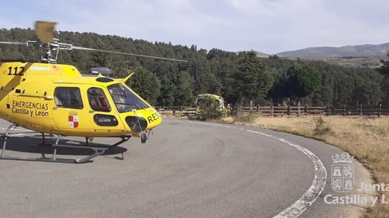 Imagen de archivo del helic&oacute;ptero de rescate de Protecci&oacute;n Civil.