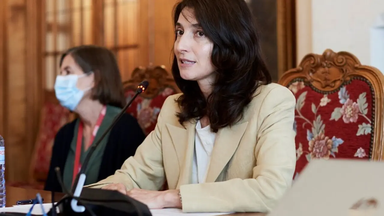 La ministra de Justicia, Pilar Llop, en Santander, Cantabria.