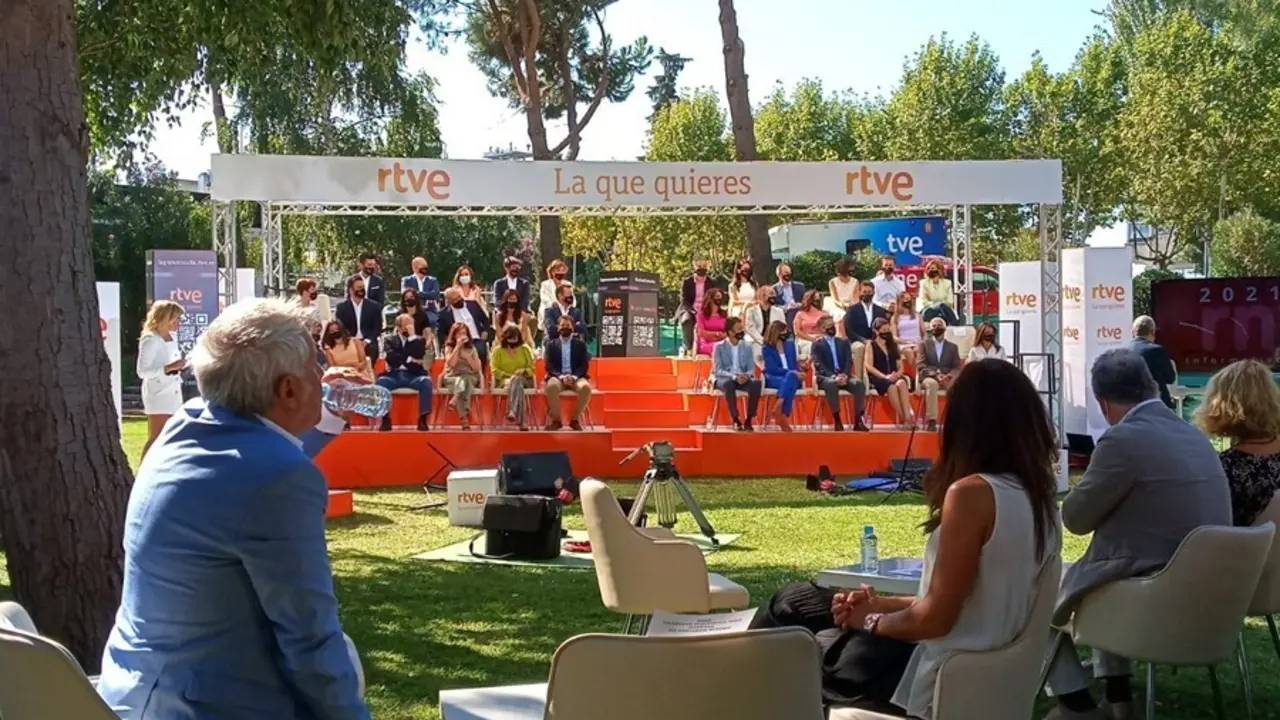 Presentaci&oacute;n de la temporada 2021-2022 de los informativos de RTVE