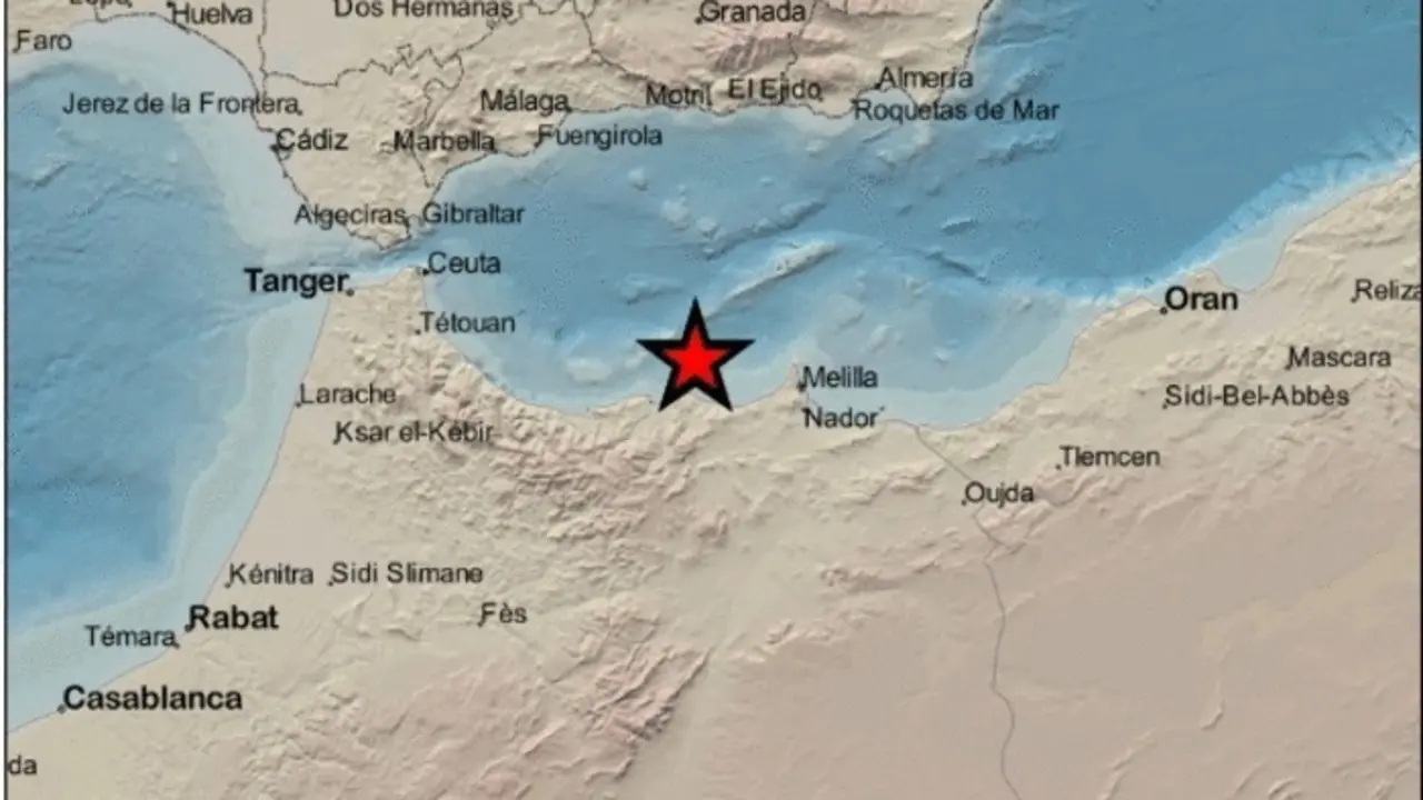 Sismo de baja intensidad en la serie de Albor&aacute;n