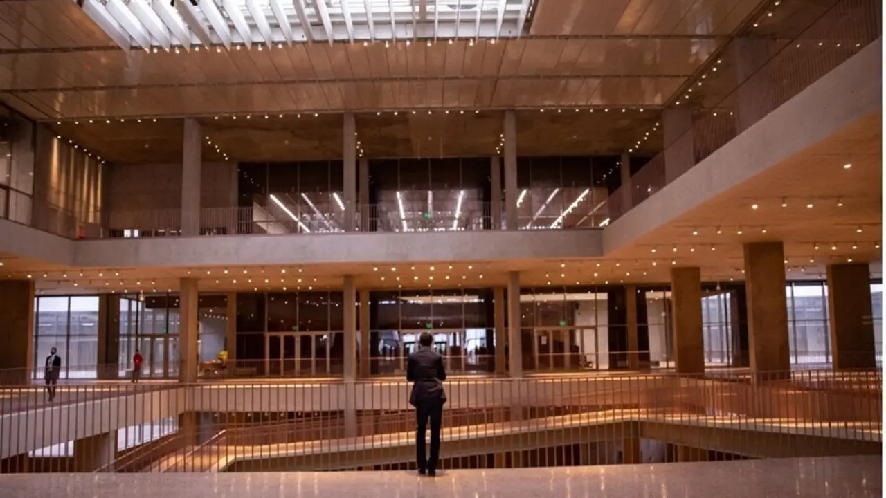 Instalaciones  del Museo Nacional de Per&uacute;.