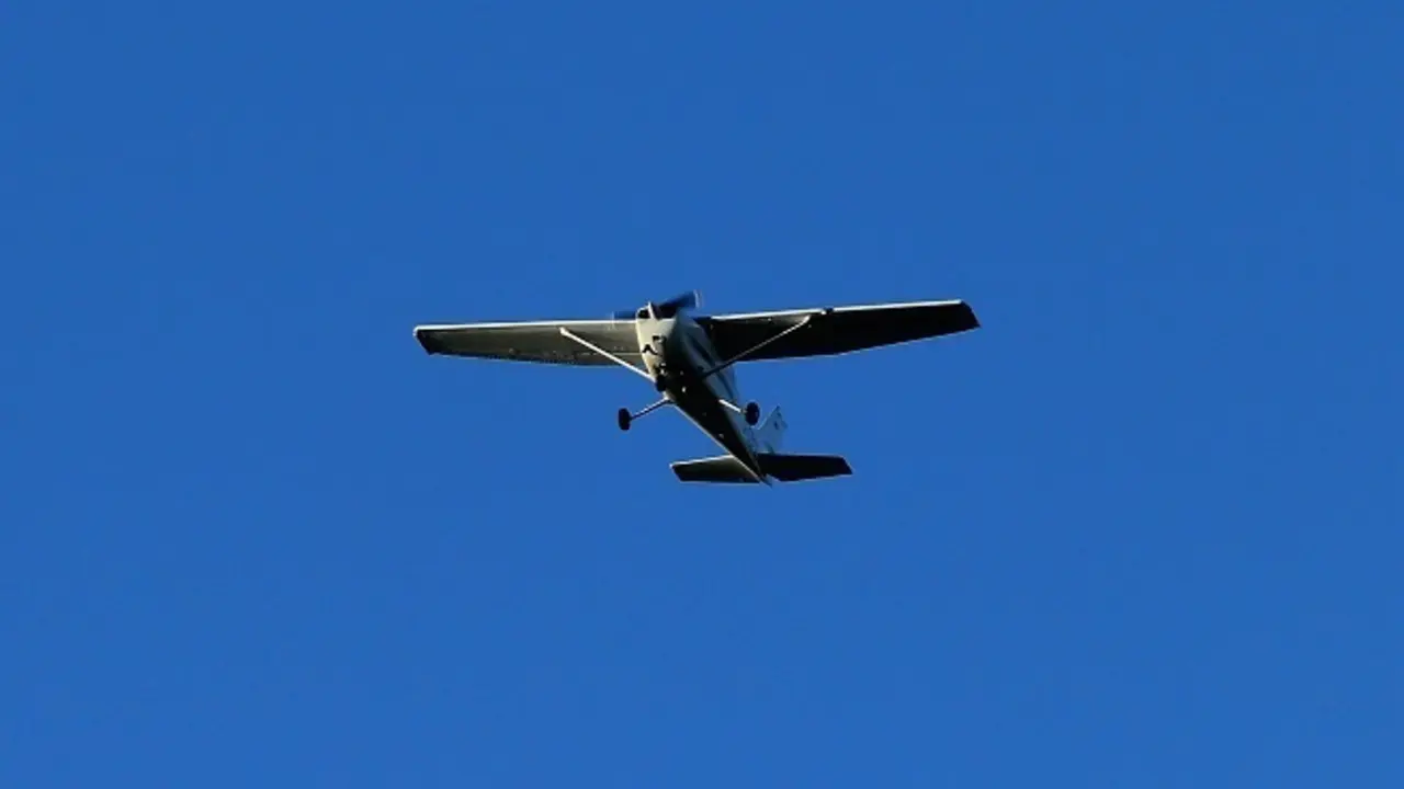 Una avioneta en una imagen de archivo.